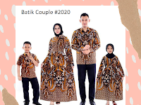 Setelan Model Baju Gamis Batik Couple Keluarga Sarimbit Terbaru Untuk Kondangan  Batik Couple 2020