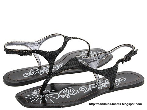 Sandales lacets:lacets-668809
