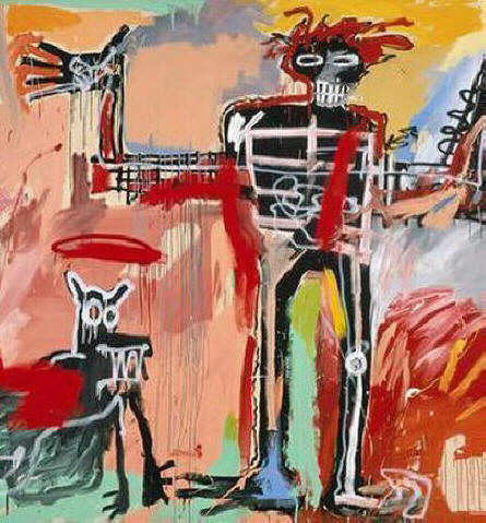 It's both sad and amazing that the artist JeanMichel Basquiat was only 27