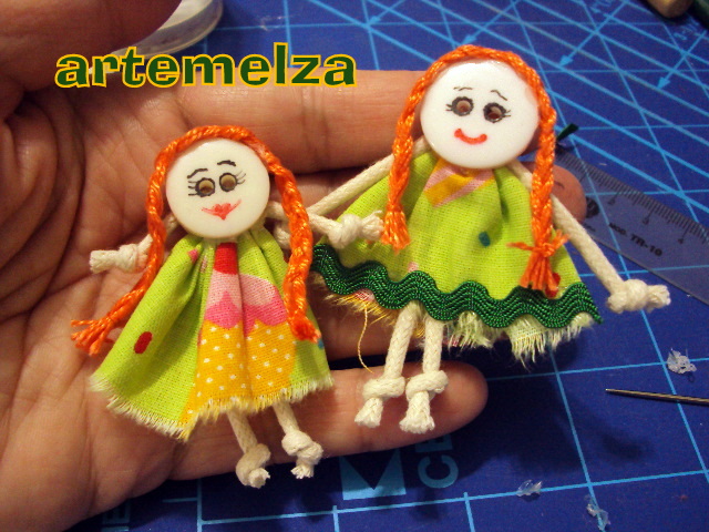 artemelza - broche boneca