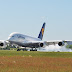 Lufthansa A380-800 Touch Down At Hamburg Airport