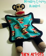 http://www.ravelry.com/patterns/library/monkey-lovey-blanket--paul-frank-julius-inspired-pattern