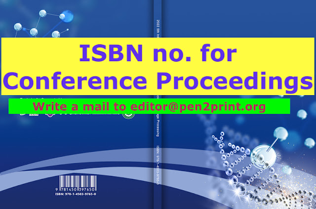 ISBN no for Conference Proceedings 