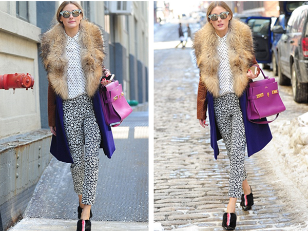 Olivia Palermo Certaninly Knows How to Stand out during New York Fashion Week