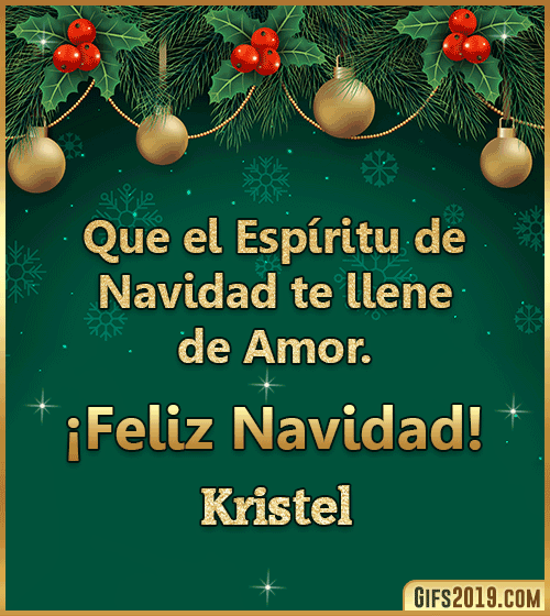 Gif de navidad con nombre kristel Gif de navidad con nombre kristel