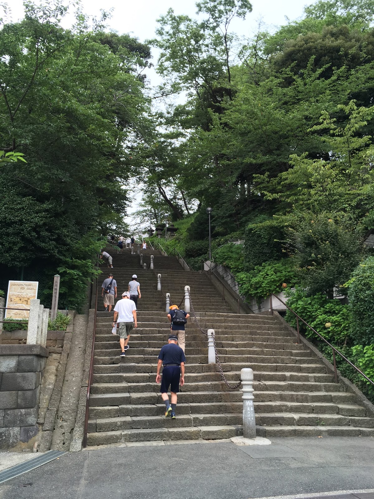 池上本門寺階段ダッシュ 人生100マイル