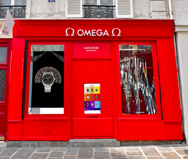 Boutique Pop-Up de correas NATO de Omega