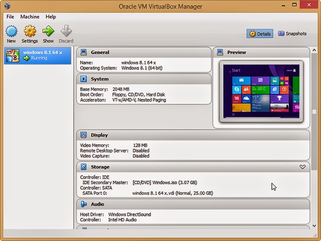 VirtualBox FOR PC ScreenShot