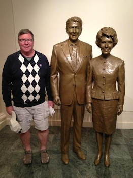 Political Tourist and Former Oswego Mayor John Sullivan Visits Reagan Library