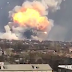 عاجل دولي انفجارات هائله في مخزن للصواريخ في روسيا و الصواريخ تنطلق في كل مكان، مع انفجارات مدوية 