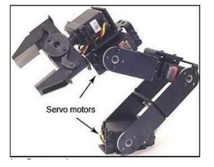 Motor Servo Sebagai Penggerak atau Penjepit pada Arm Robot