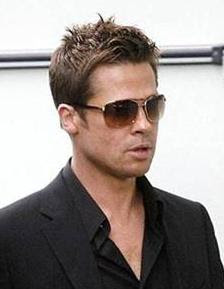 BRAD PITT COOL HAIRSTYLE