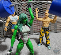 She-Hulk Appreciation Action Figure Shoot Muscle Beach