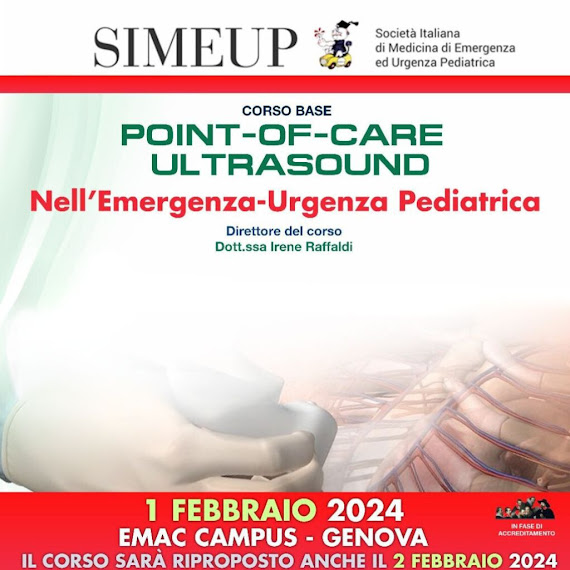Point-of-Care Ultrasound - Nell'Emergenza-Urgenza Pediatrica (riservato ai medici)