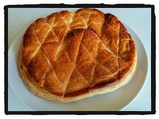 Galette des rois au chocolat et aux noisettes