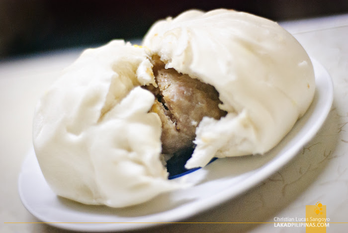Special Bola-Bola Siopao at Luisa's Cafe in Baguio City