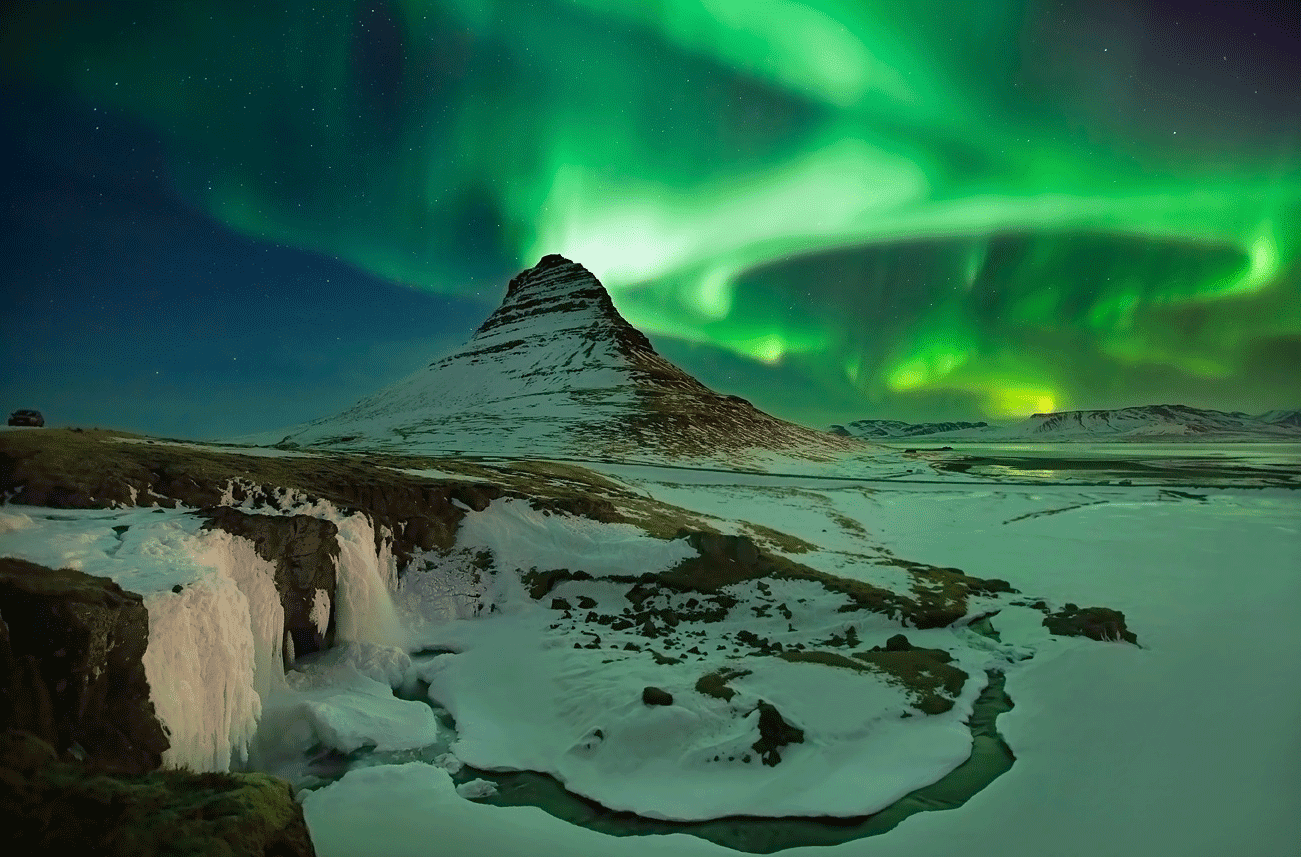 Iceland wallpaper northern lights aurora borealis