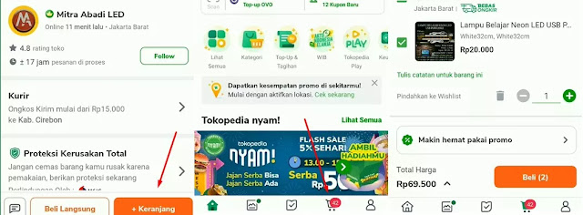 bayar tokopedia pakai indodana