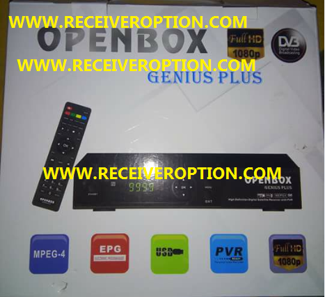 OPENBOX GENIUS PLUS HD RECEIVER POWERVU KEY NEW SOFTWARE BY USB