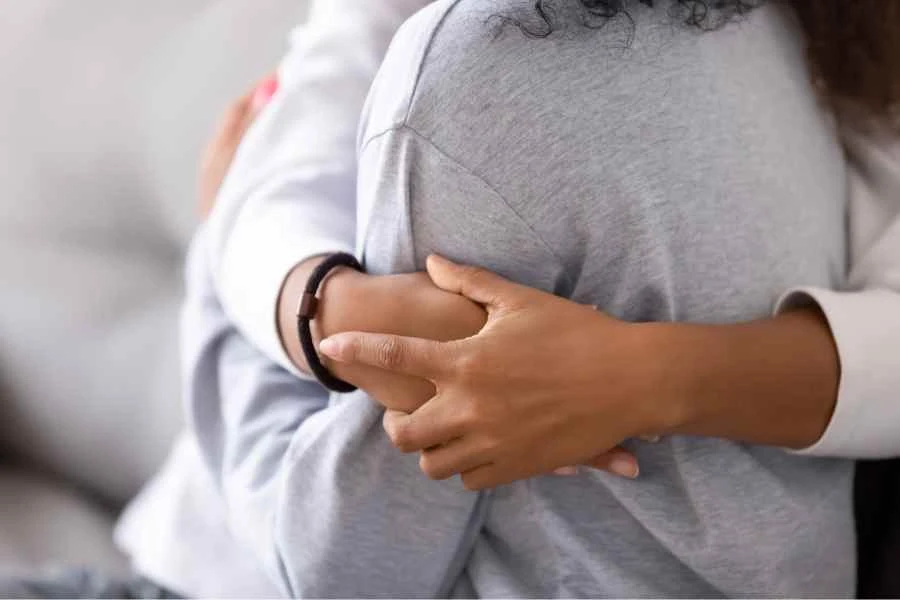 canva pro stock image of two people hugging