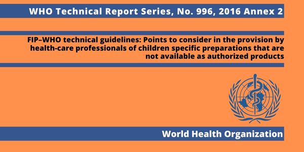 WHO TRS (Technical Report Series) 996, 2016 Annex 2