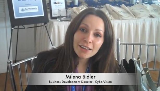 Watch Milena Sidler of CyberVision and Marisa Torrieri of TMCnet for their 
