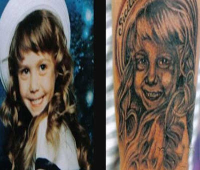 Getting a portrait of a close loved one tattooed on you is certainly a