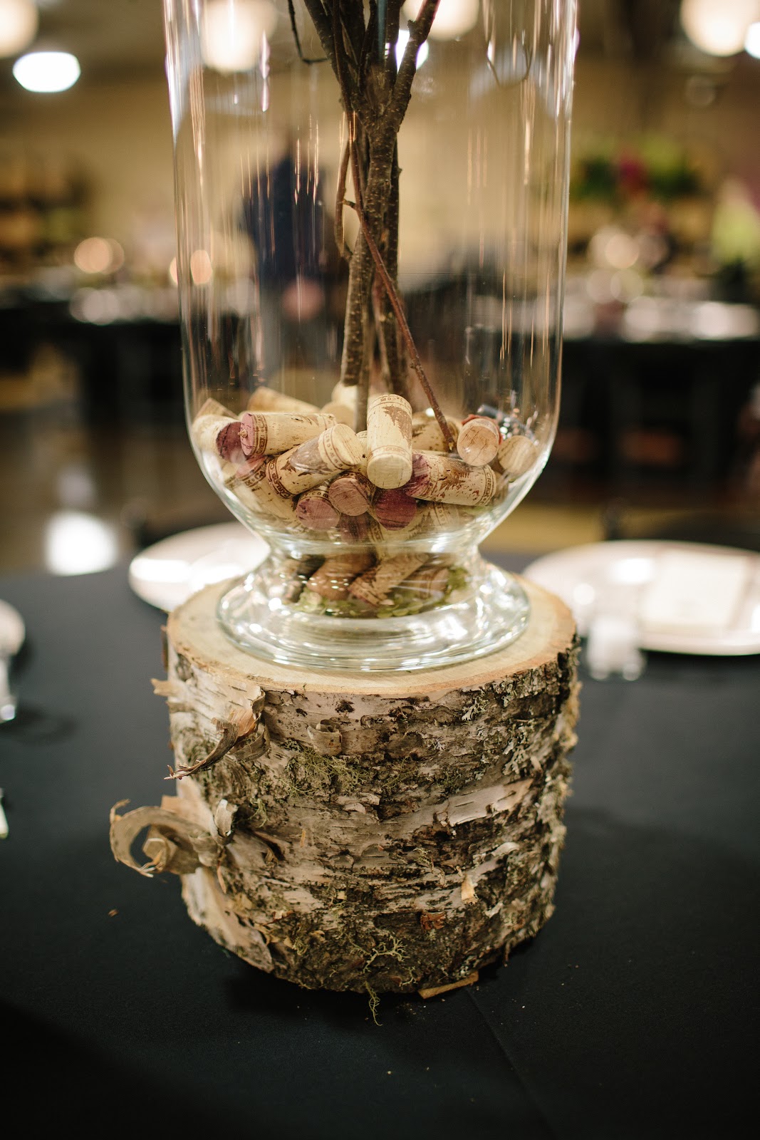 Living in His Grace: Our wedding - centerpieces