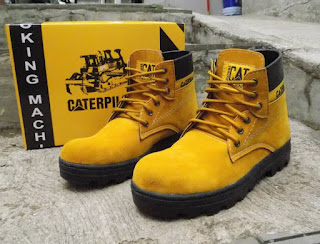 Grosir Sepatu Caterpillar Safety Boots termurah