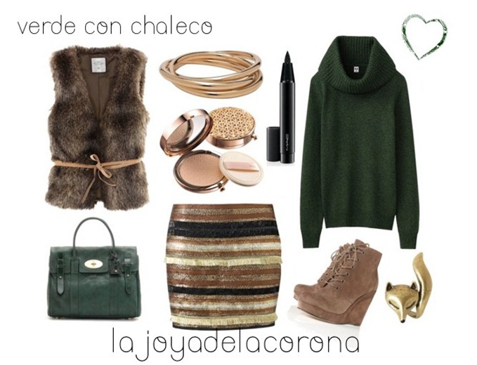 verde y cuñas