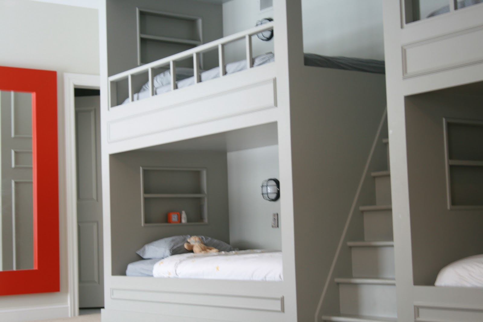 built in bunk bed design plans