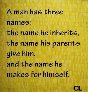 A man has three names