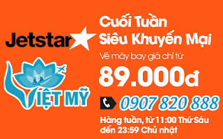 Jetstar Pacific khuyến mãi