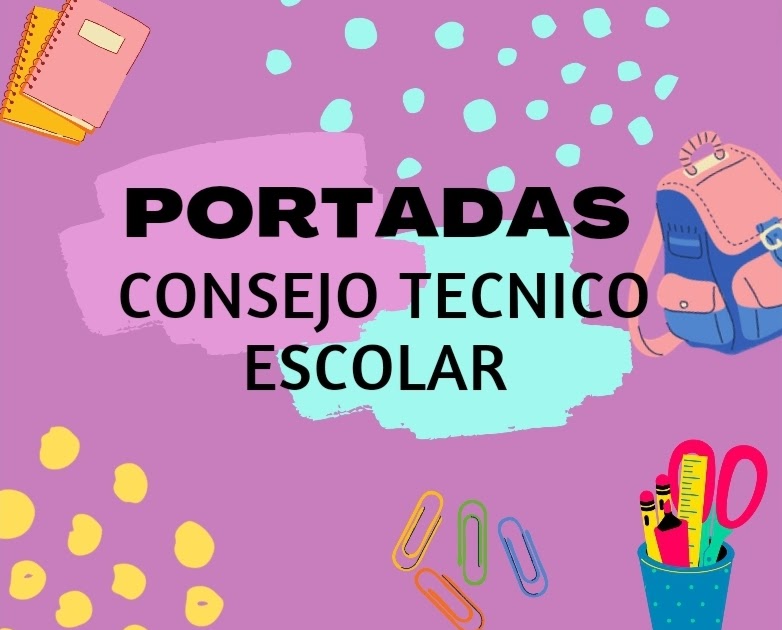 PORTADAS CONSEJO TECNICO ESCOLAR (CTE) | MATERIAL EDUCATIVO PRIMARIA