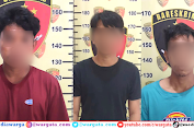 Operasi Pekat Marano, Polres Pasangkayu Tangkap Tiga Pelaku Penganiayaan dan Pemerasan