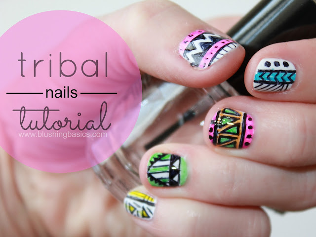 Tribal Nail Art Tutorial