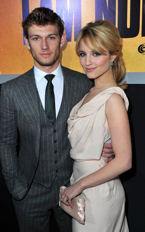 dianna agron and alex pettyfer i am number four premiere. film “I Am Number Four”