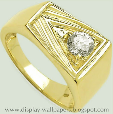 Gold Finger Rings Designs For Men