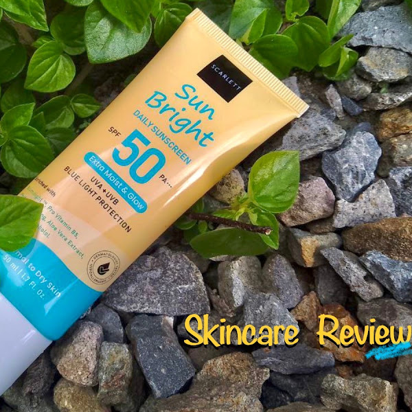 Skincare Review: Scarlett Sun Bright Daily Sunscreen