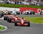 F1 race.