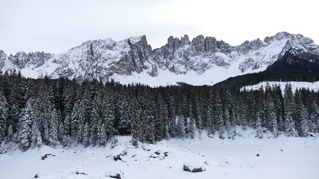 lago di carezza inverno escursione