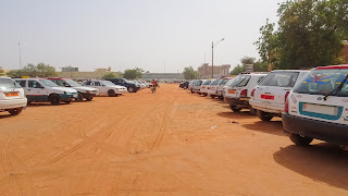 In Niger is sand everyhwere. Some say its red because of blood