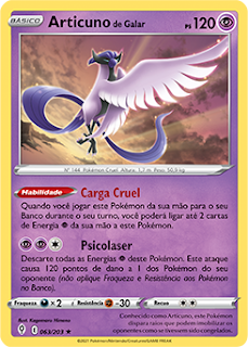 Articuno de Galar - EVS 063