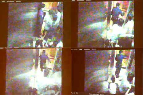 video cctv suster ngesot di tendang satpam