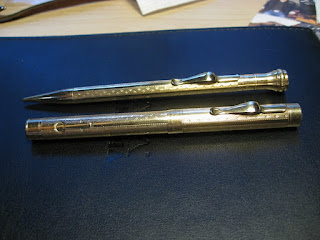 Salz pen and pencil set from the 1920s. Image from PENS PAPER INKSWHATEVER!