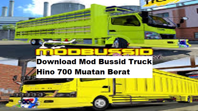 Download Mod Bussid Truck Hino 700 Muatan Berat