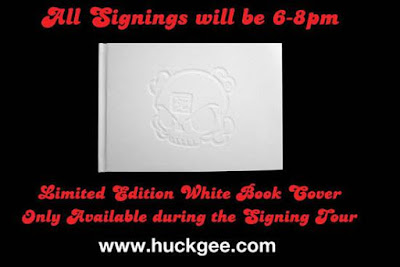 Huck Gee’s “The Art of Huck Gee” Book Tour Schedule