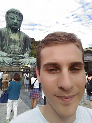 Un petit selfie avec le grand bouddha