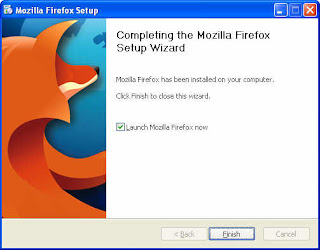 Completing the Firefox Setup