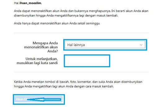 Cara Menghapus Akun Instagram Secara Permanen